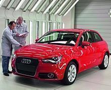 Abnahme Audi A1 im Werk Brüssel